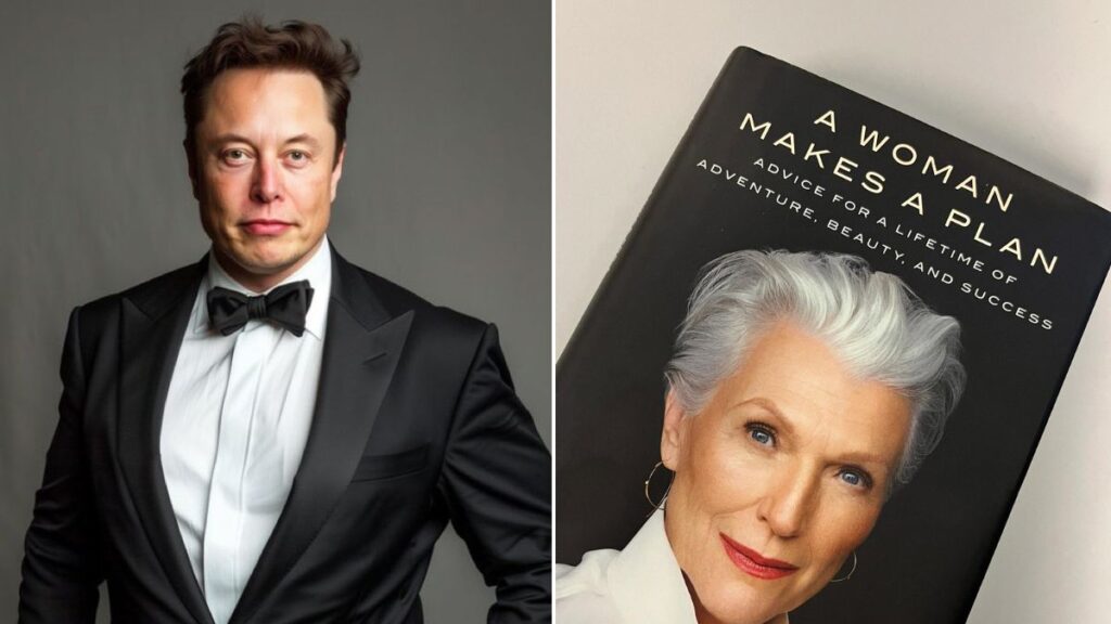 Elon Musk and Maye Musk book