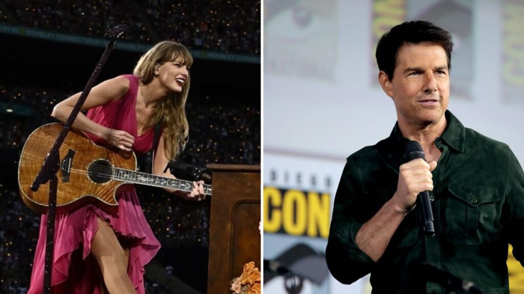 Taylor Swift and Tom Cruise