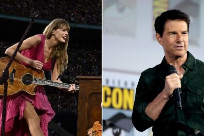 Taylor Swift and Tom Cruise