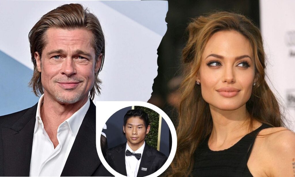 Brad Pitt, Angelina Jolie and son Pax