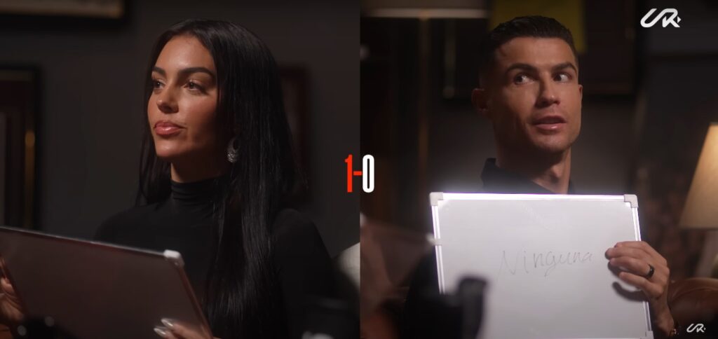 Cristiano Ronaldo and Georgina Rodriguez