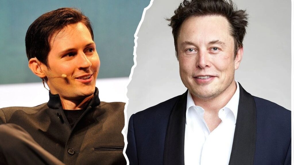 Elon Musk and Pavel Durov