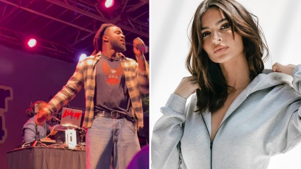 Emily Ratajkowski and American musician Collins Obinna