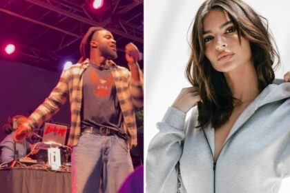 Emily Ratajkowski and American musician Collins Obinna