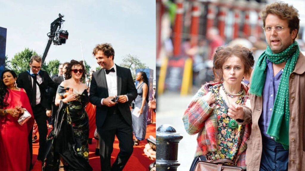 Helena Bonham Carter and her boyfriend Rye Dag Holmboe