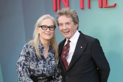 Meryl Streep and Martin Short