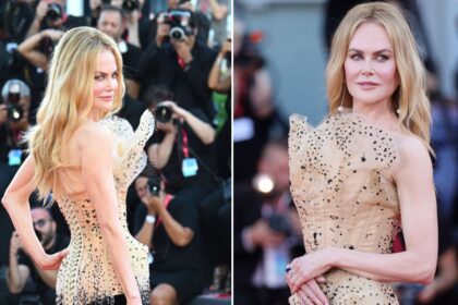 Nicole Kidman's Schiaparelli corset by Daniel Roseberry