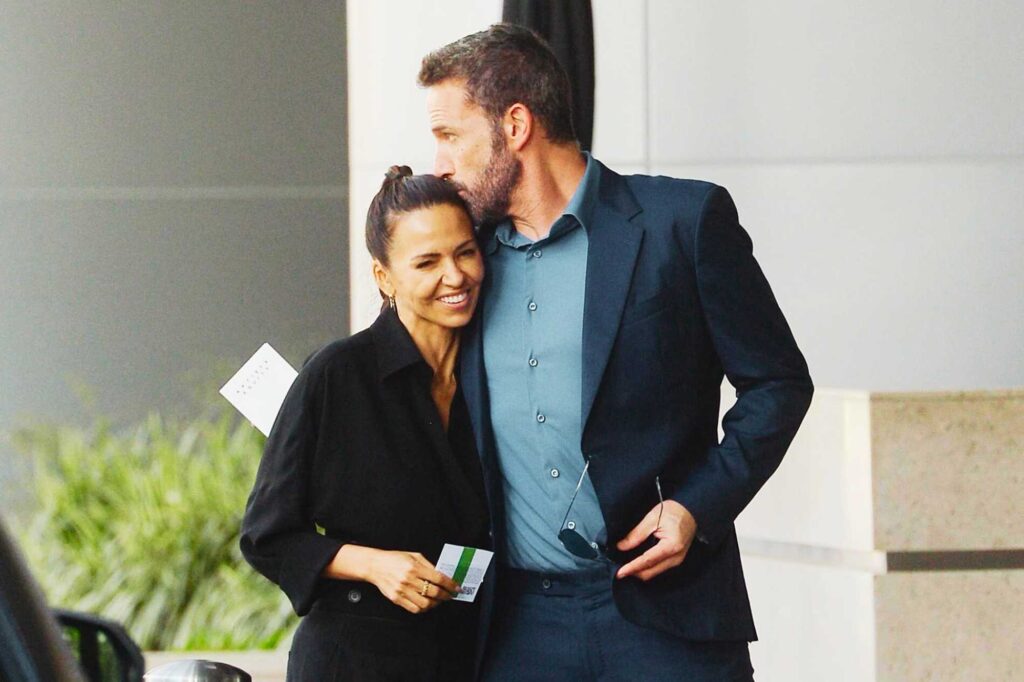 Ben Affleck was caught kissing another woman during his divorce from Jennifer Lopez.