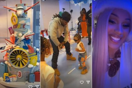 Cardi B and rapper Offset are celebrating their son's birthday