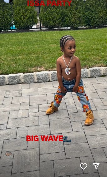 Cardi B and rapper Offset are celebrating their son's birthday