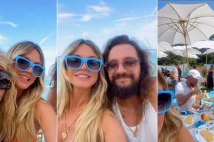 Heidi Klum celebrated her husband Tom Kaulitz 35th birthday