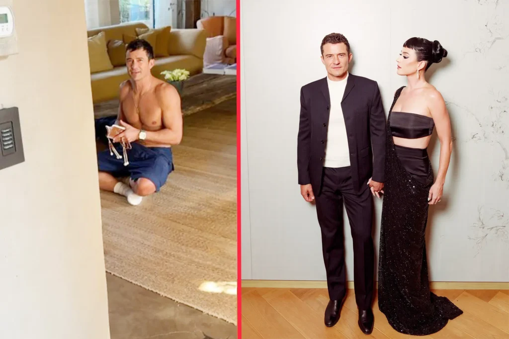 Katy Perry and Orlando Bloom