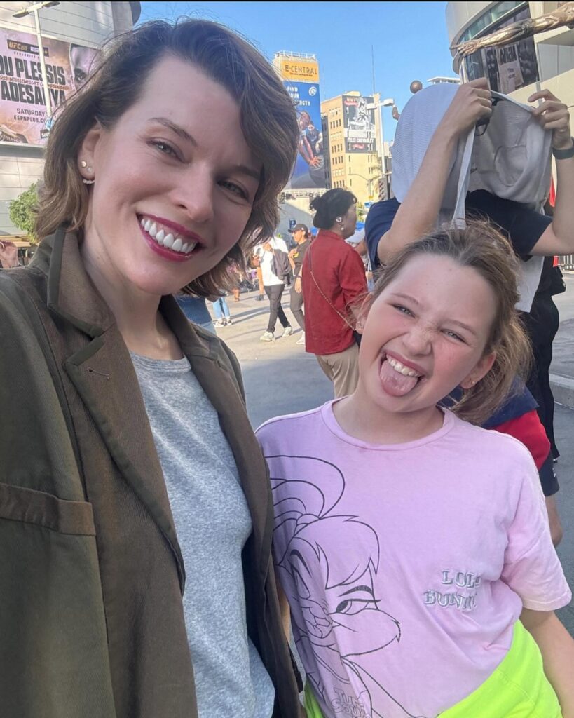 Milla Jovovich shared several pictures after her long hiatus. The pictures show a remarkable change in her.