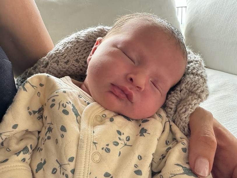 Olivia Moon's newborn baby girl