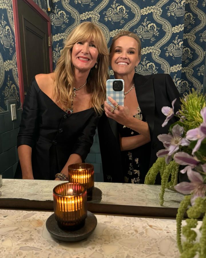 Reese Witherspoon Hosts 'Emmys Bachelorette Party' with Jennifer Aniston and Laura Dern