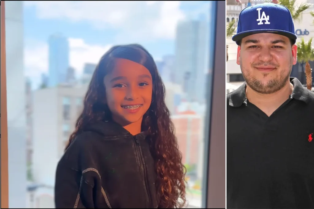 Rob Kardashian his 7-Year-Old Daughter Dream