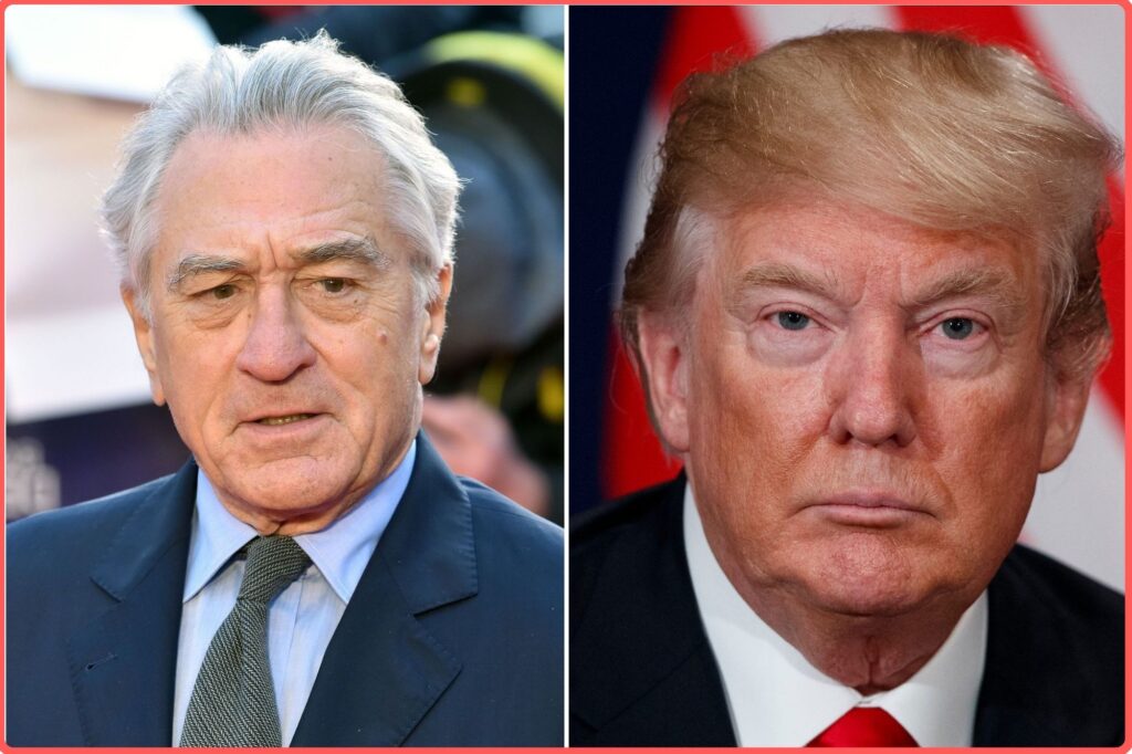 Robert De Niro and Donald Trump photo