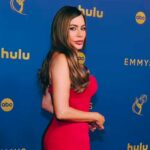 Sofia Vergara surprised everyone with her amazing look in red dress.