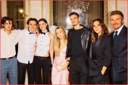 Victoria Beckham Accused of Cropping Out Son Cruz's Girlfriend Jackie Apostel from Paris Fashion Week Photo