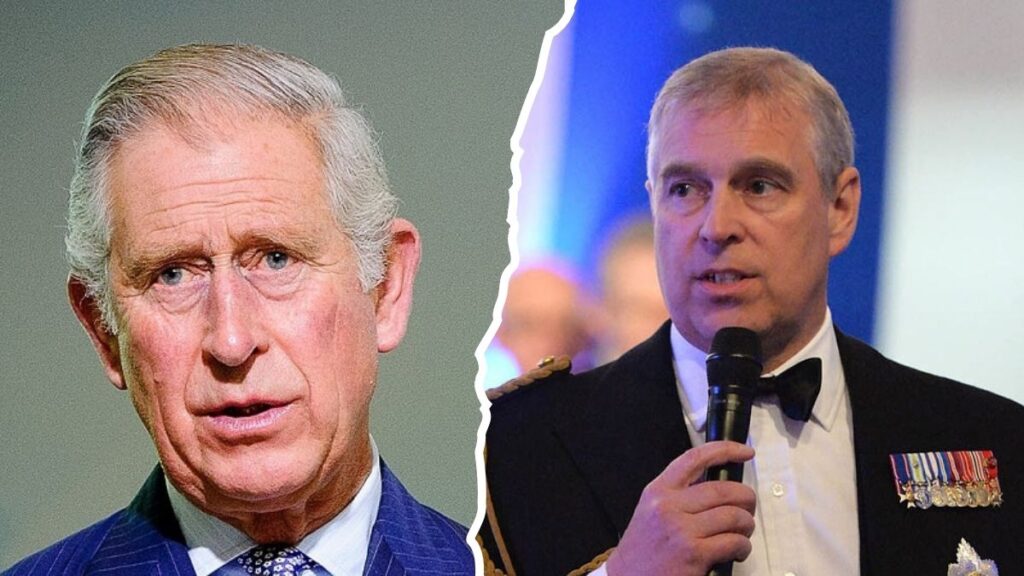 king charles iii and Prince Andrew