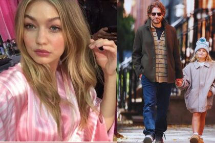 Bradley Cooper and his daughter, Lea - Gigi Hadid