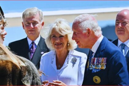 King Charles III and Queen Camilla October 21, 2024, in Canberra, Australia.