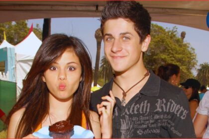 Selena Gomez and David Henrie